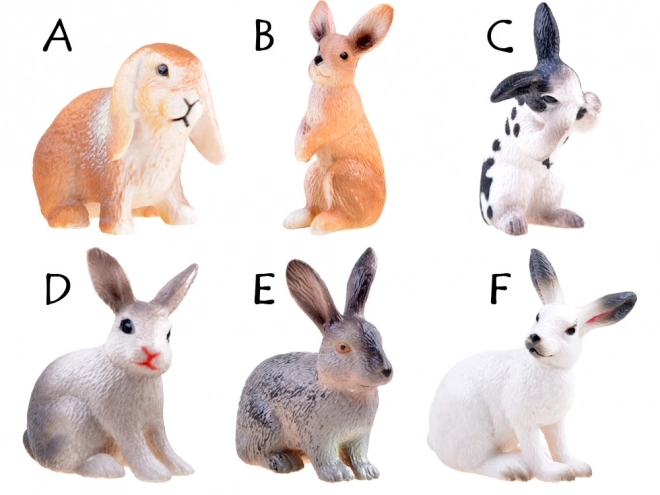 Figurine Lapin de la série Animaux de la Ferme