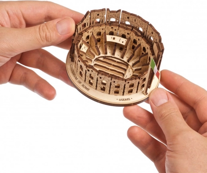 Ugears Puzzle mécanique en bois 3D Colisée