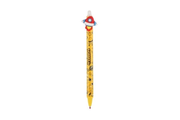 Stylo/bille effaçable véhicule 0,5 plastique bleu 6 couleurs