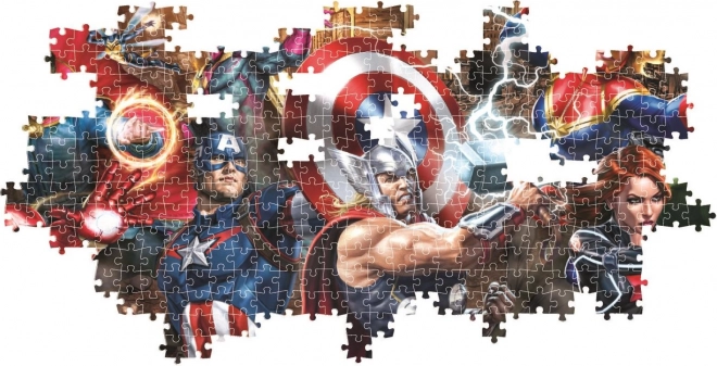 Puzzle Panorama Avengers 1000 Pièces