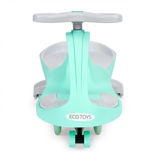 Voiture Wiggle Car lumineuse avec roues vertes ECOTOYS