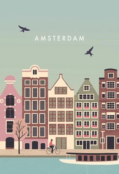 Puzzle Amsterdam 99 pièces par Ravensburger