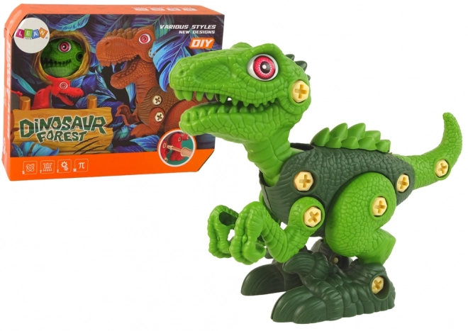 Dinosaurus à démonter DIY vert
