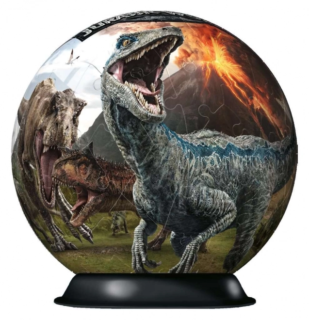 Puzzleball 3D Ravensburger Monde Jurassique 72 pièces