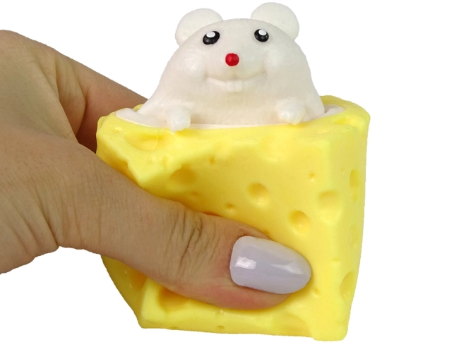 Souris Sensorielle Squishy Fromage Pop It