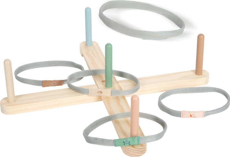 Small Foot jeu de lancer d’anneaux Garden Buddies