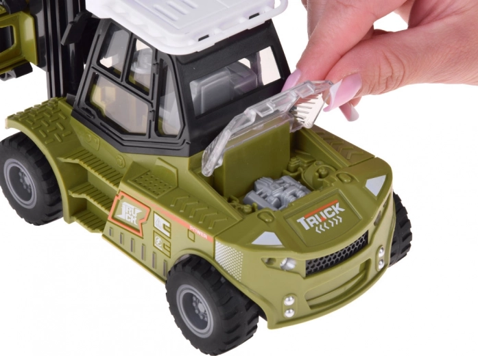 Compartiment de rangement ouvrant et roues en caoutchouc