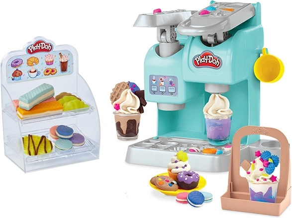 Play-Doh Café coloré – machine à café créative et pâtisserie pour enfants