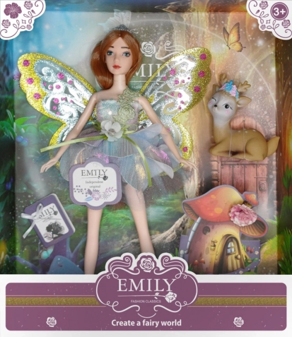 Poupée Emily Fée bleue
