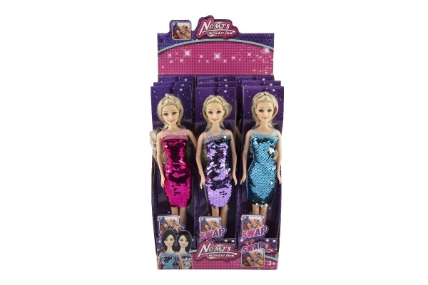 Poupée changeant de robe 30cm