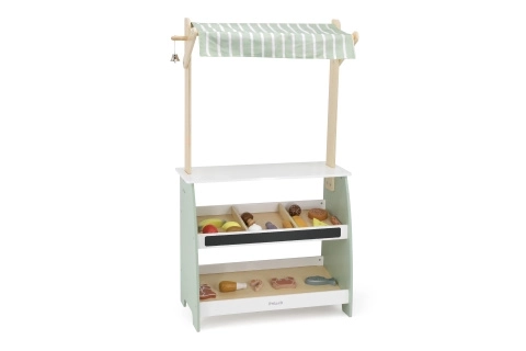 Magasin alimentaire en bois