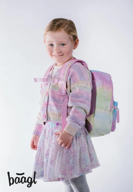BAAGL Sac à dos préscolaire Arc-en-ciel