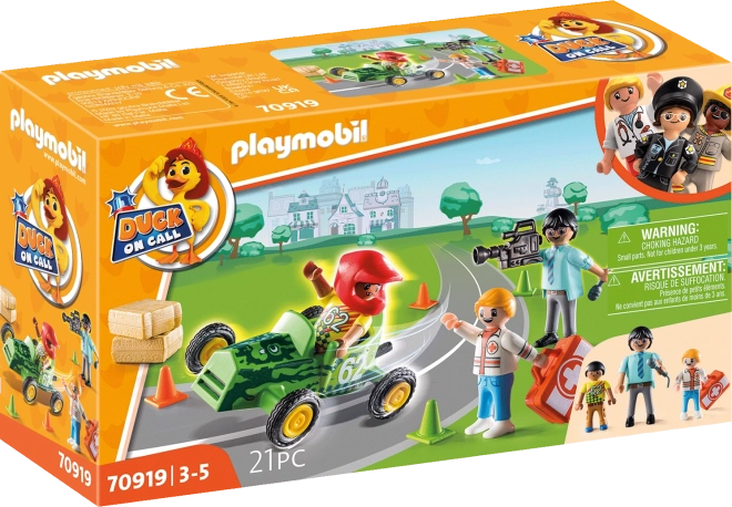Playmobil Duck On Call Opération de sauvetage Aide au pilote