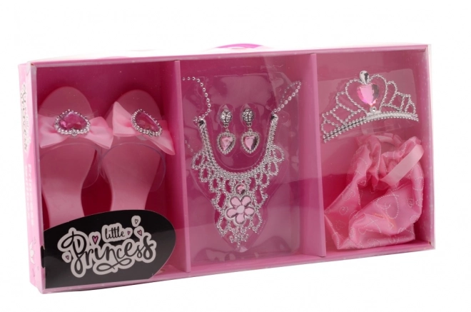 Set de jeu - accessoires roses pour princesse