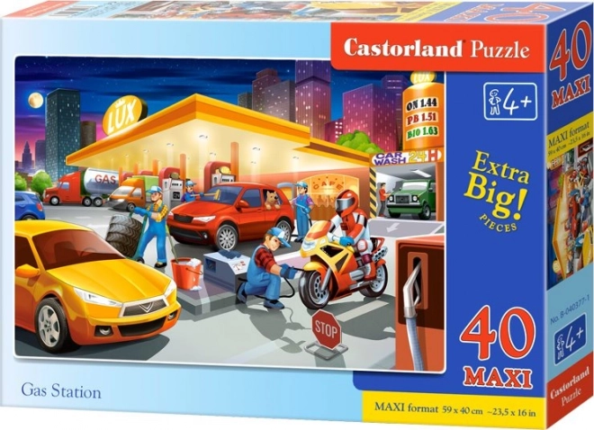 Puzzle 40 maxi Station-service
