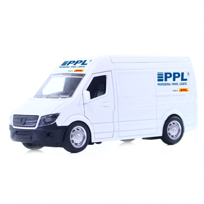 Voiture en métal PPL avec portes ouvrantes 14 cm