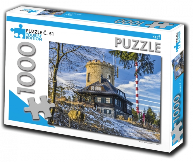 Puzzle Tourist Edition Kleť 1000 pièces