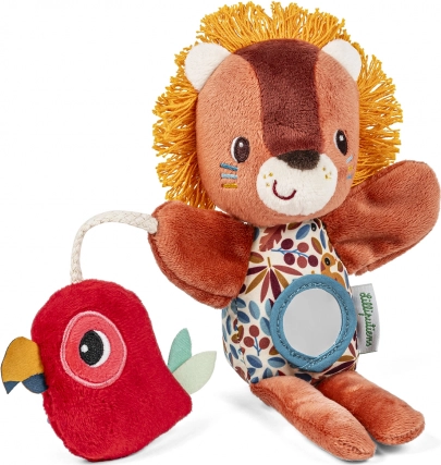 Lilliputiens - marionnette Lion Jack avec activités