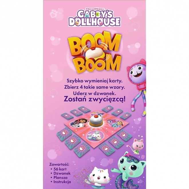 Jeu de société familial Trefl Boom Boom Maison de Chat Gabi