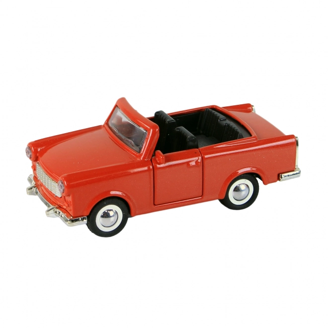 Trabant cabriolet en métal