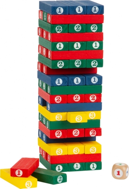 Jeu de Jenga coloré en bois Small Foot