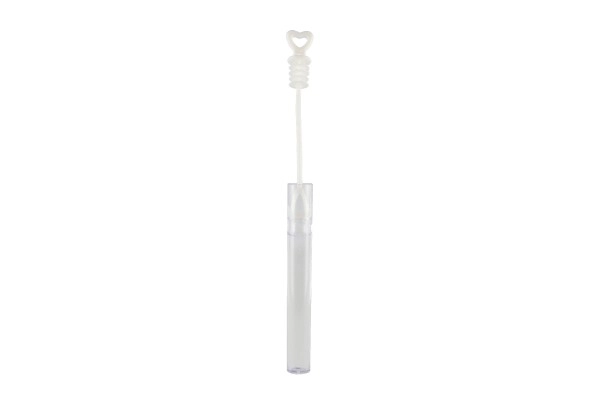 Mini bublifuk 5 ml gel blanc mariage 10,5 cm