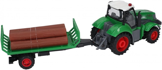 Tracteur avec remorque télécommandée 1:24