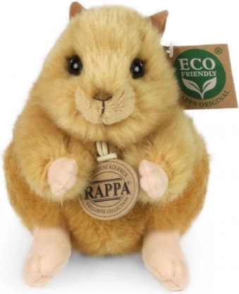 Hamster doré en peluche 16 cm éco‑responsable Rappa