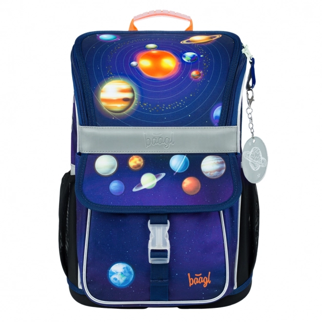 BAAGL SET 3 Zippy Planètes: cartable, trousse, sac
