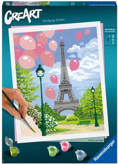 CreArt peinture par numéros – Printemps à Paris