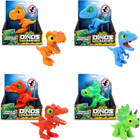 dinosaure interactif shake 'n snap pour enfants 3+