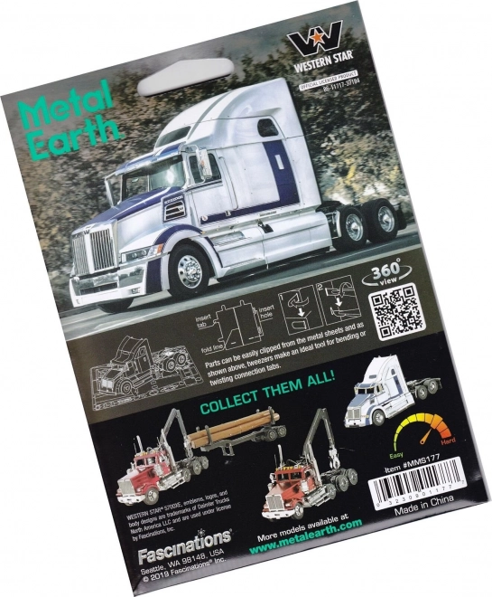 METAL EARTH Puzzle 3D Western Star 5700XE