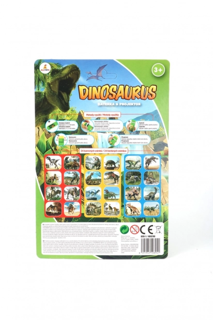 Lampe de Poche et Projecteur Dinosaure