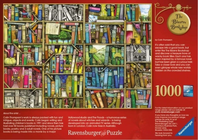 Ravensburger puzzle bibliothèque bizarre 1000 pièces