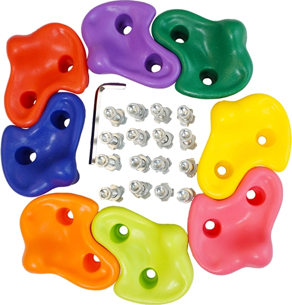 Prises d’escalade pour enfants, 8 pièces