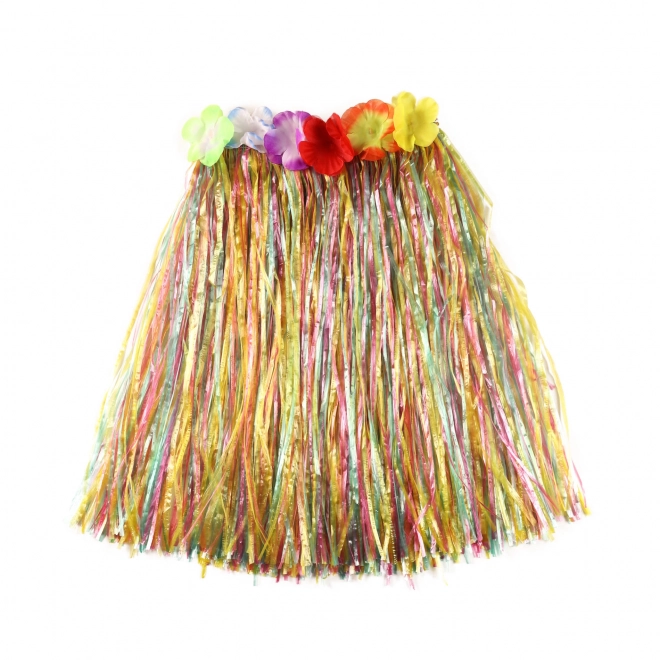 Jupe Hawaï multicolore 45 cm pour enfant