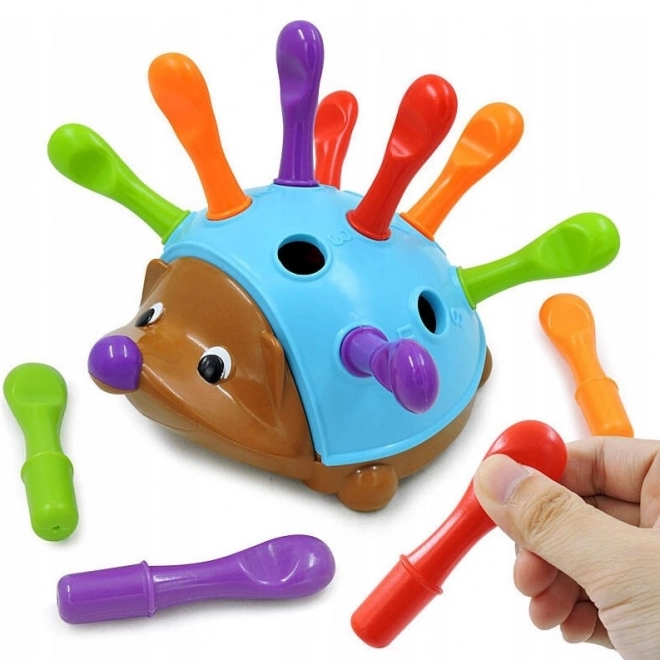 Woopie jeu éducatif hérisson trieur Montessori 4 en 1