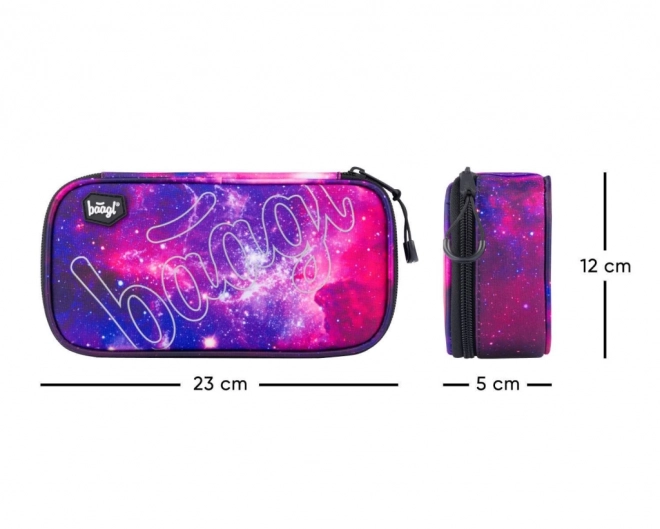 BAAGL Trousse Etui Skate Galaxy