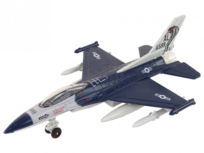 Modèle d'avion fonctionnel avec éclairage et sons 1:72