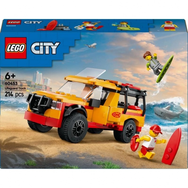 Lego City Camionnette de Sauvetage en Plage
