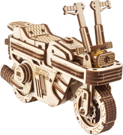 Ugears puzzle mécanique en bois – scooter pliable