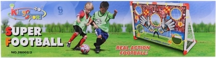 But de football pour enfants avec cibles et ballon