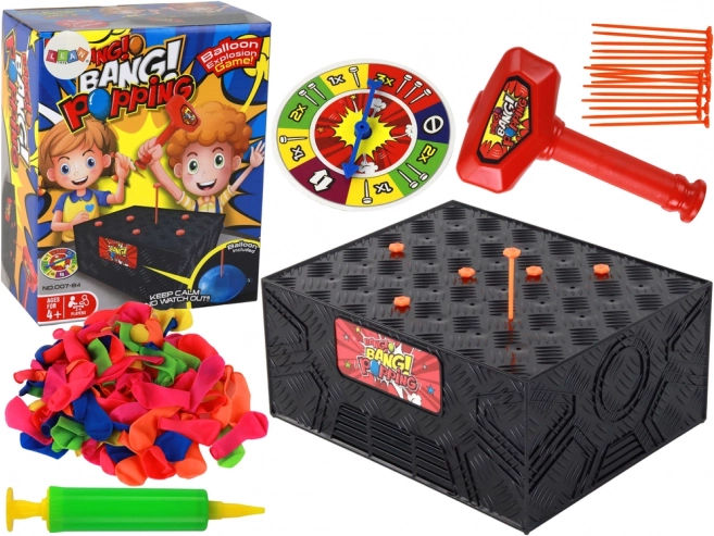 Jeu d’arcade familial Break the Balloon Hammer Nails