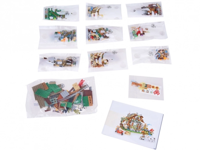 Jeu de construction créatif Ferme Jardin Ferme 899 él ZA5344