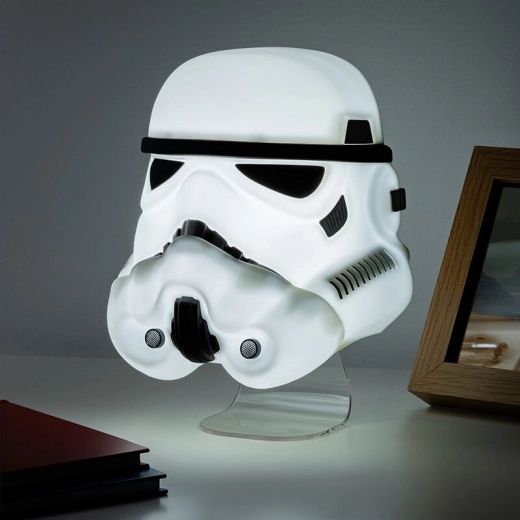 Casque Stormtrooper iconique en lampe d’ambiance