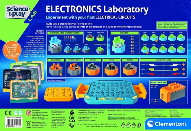 Laboratoire Électronique CLEMENTONI Science&Play