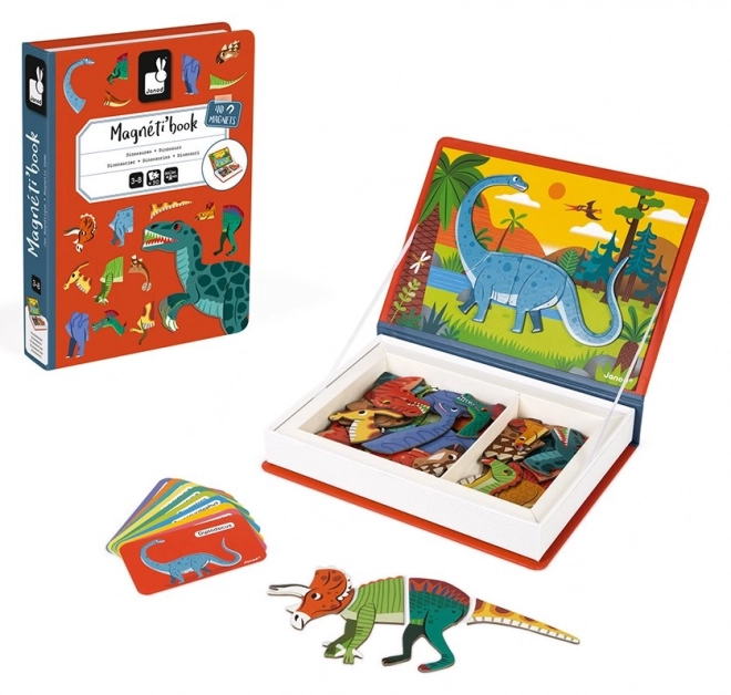 JANOD Magnetibook Dinosaures