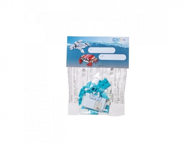 Mini kit de construction Baleine de L-W Toys