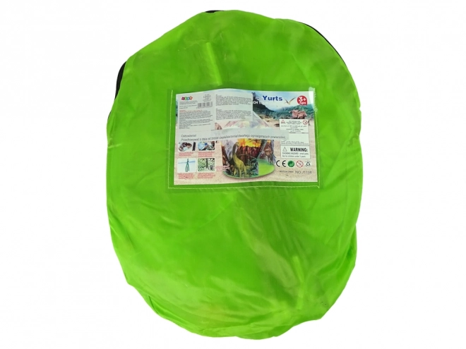 Tente Enfant Dinosaure Jardin Vert