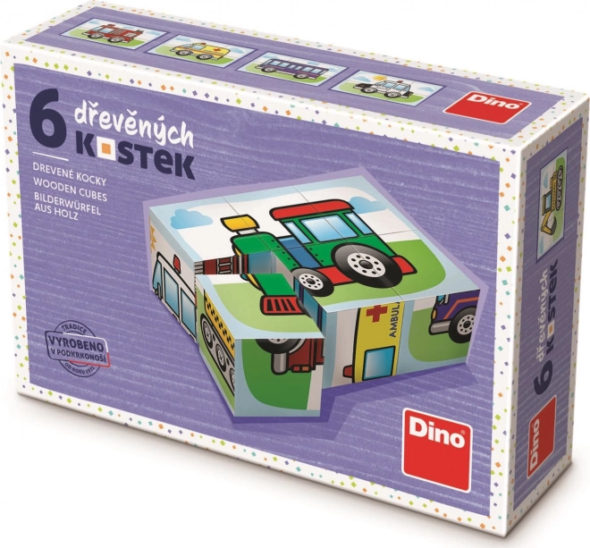 Cubes d'image Transport 6 cubes